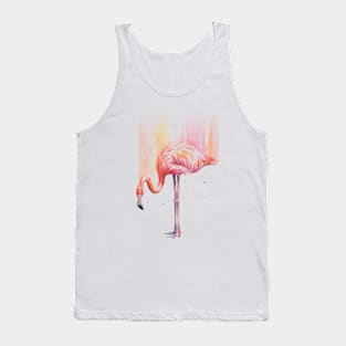 Flamingo Pink Rain Tank Top